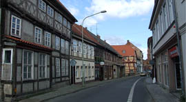 Alter Strassenzug in Salzwedel
