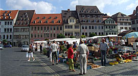 Markttag in Naumburg (Saale) Markttag in Naumburg (Saale)